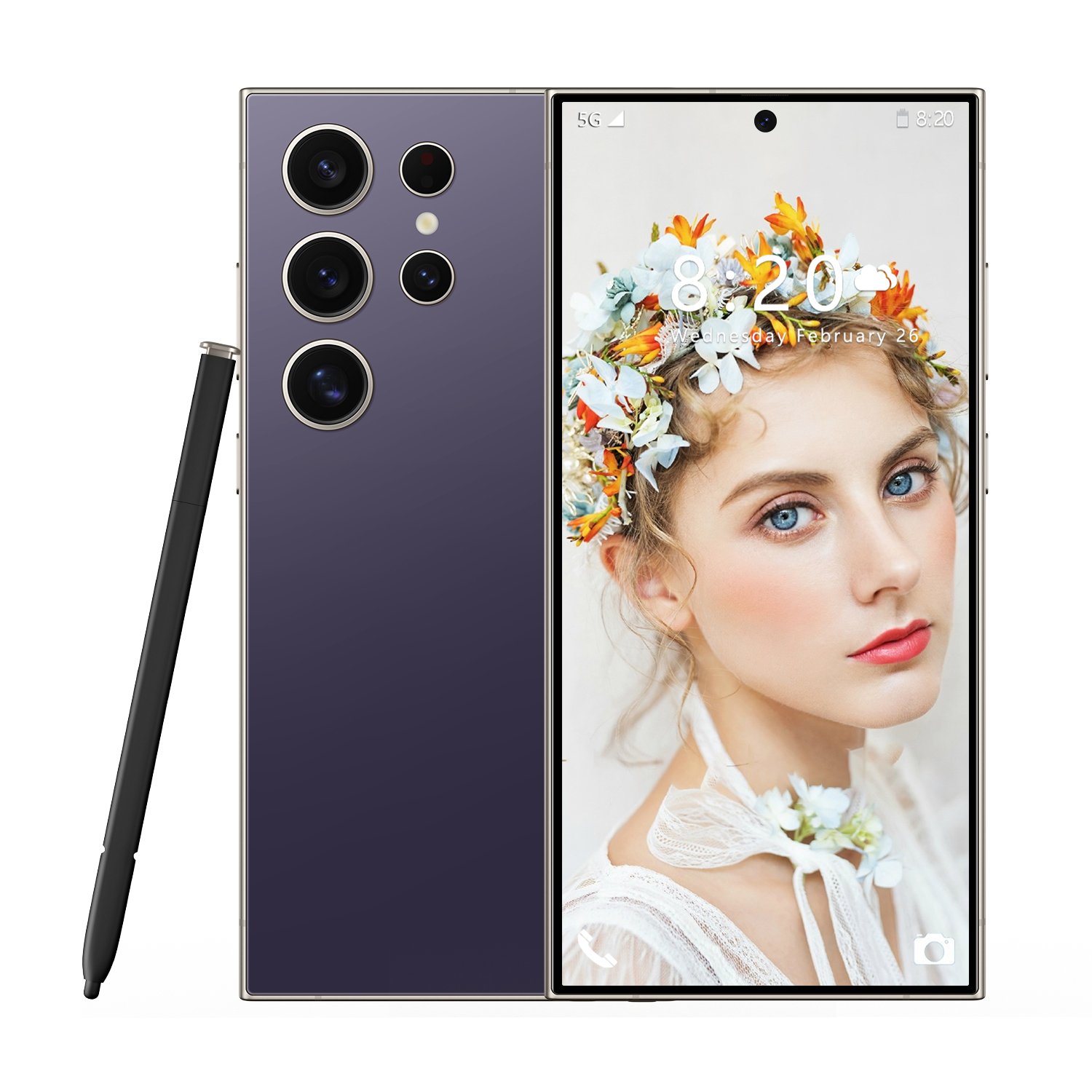Phones S24 Ultra Smartphones for samsung S24 Ultra 16GB+1TB 5G Dual SIM Cellphone Mobile Phone Original Smart Phone HD LCD 65W