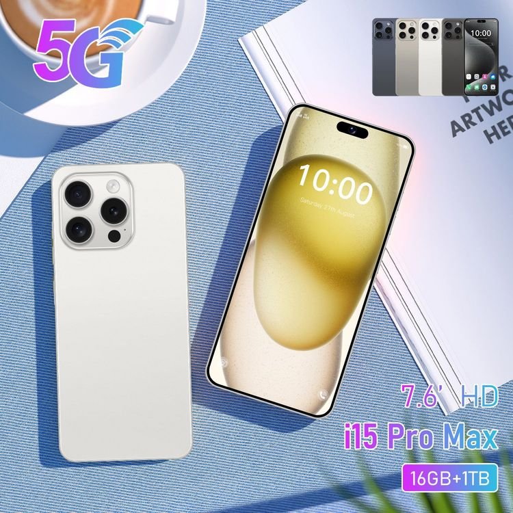 New Design Smartphone 15 Pro Max Original Cellular Android 5g Smartphone 1T 16gb Mobile Phones