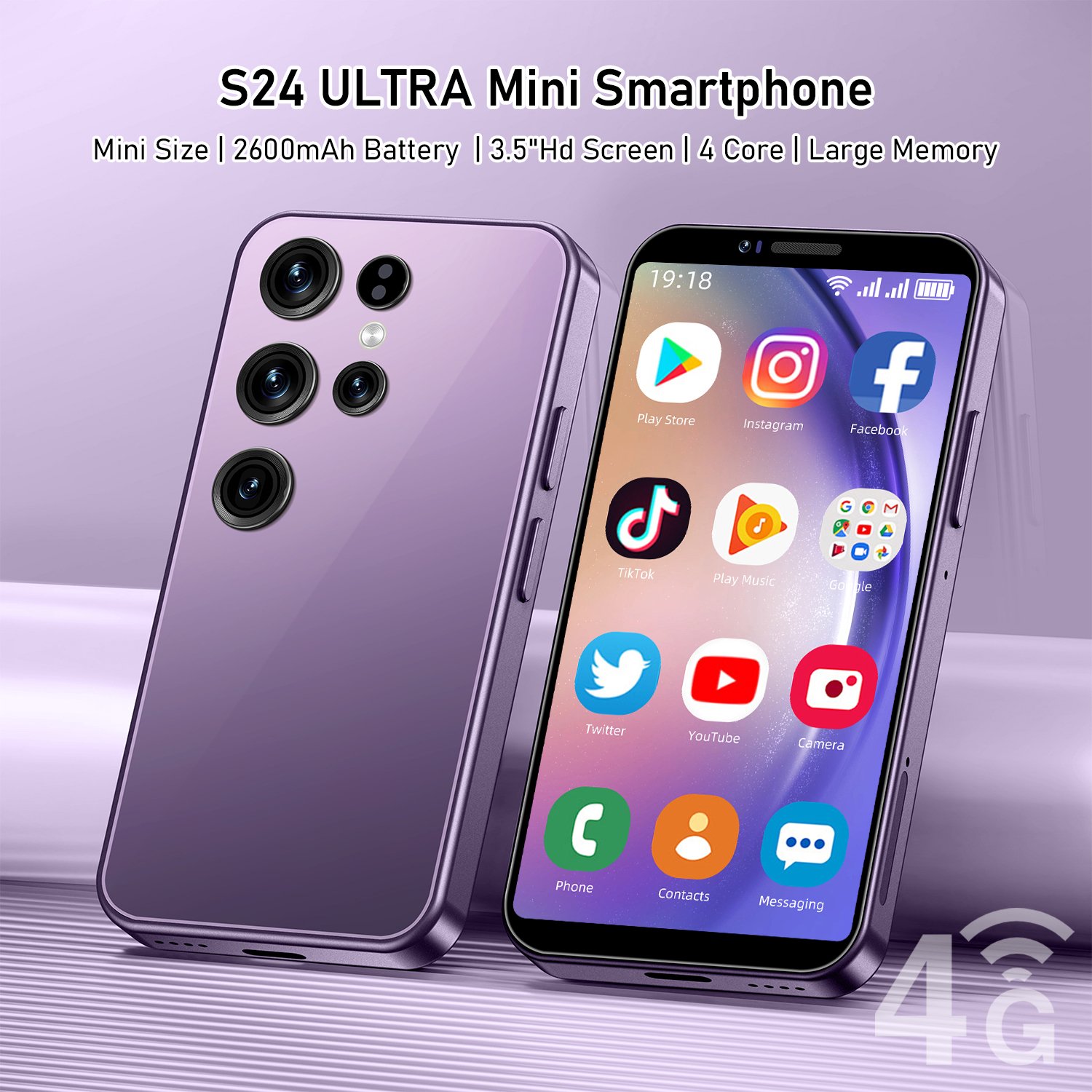 S24 mini 3.5 inch cheap mobile with android 4G 5G cellphones low price phone with google play