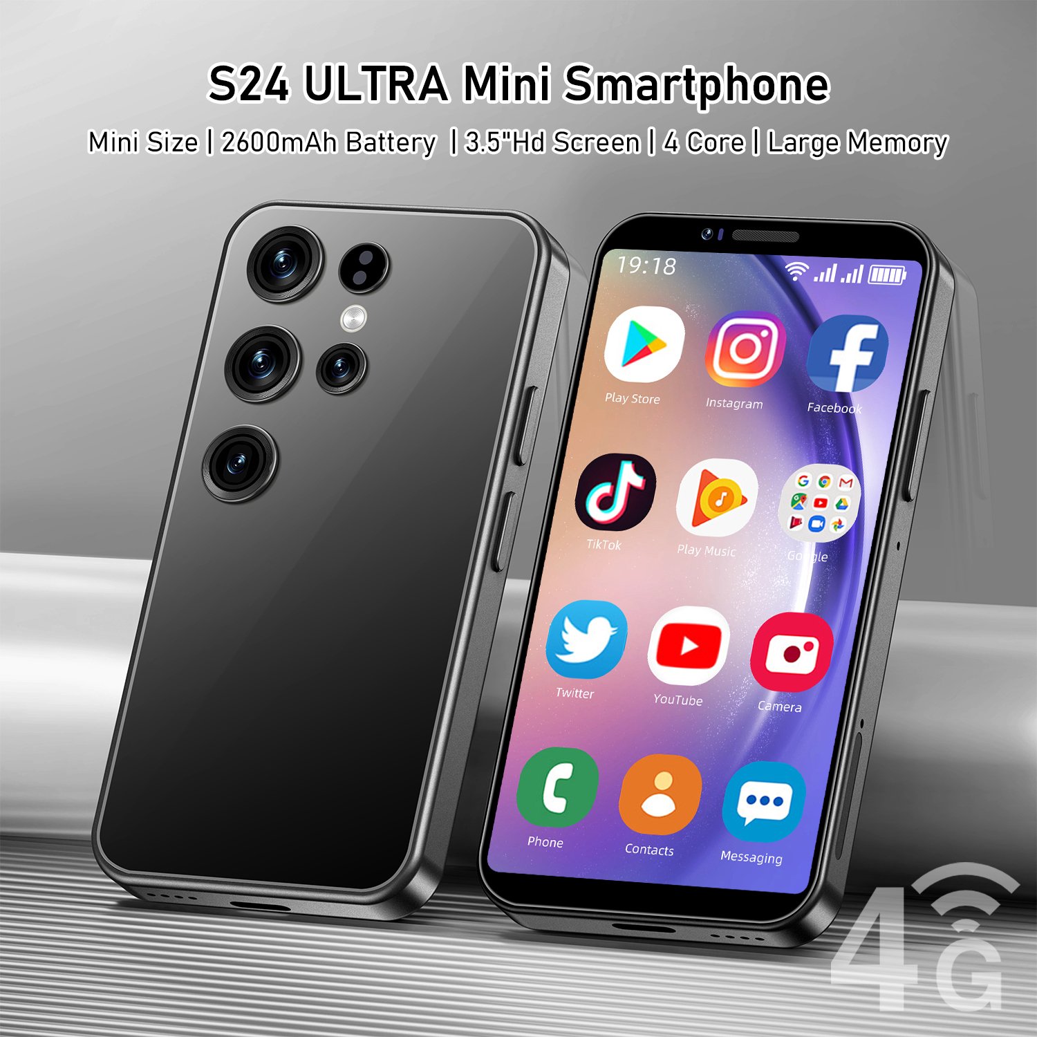 S24 mini 3.5 inch cheap mobile with android 4G 5G cellphones low price phone with google play