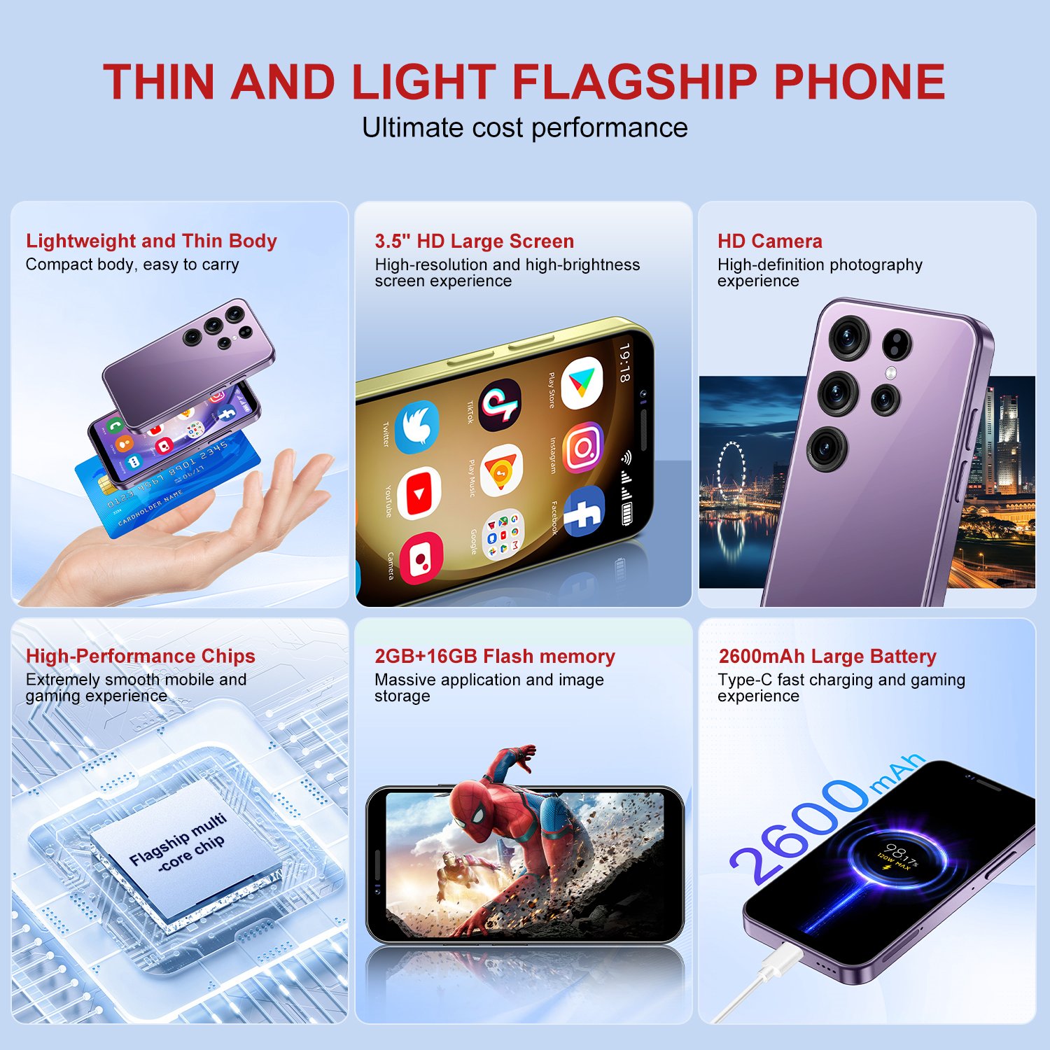 S24 mini 3.5 inch cheap mobile with android 4G 5G cellphones low price phone with google play