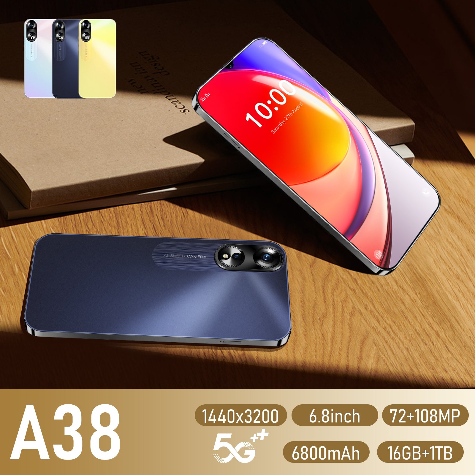 Global version Smartphone 4G 5G Android 10 Dual SIM Card 8GB+256GB Mobile Phones