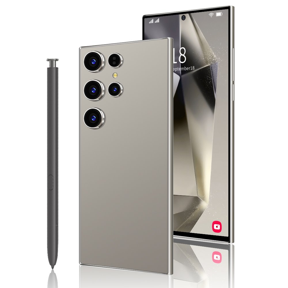 Wholesale 5G S24 Ultra Android Phones with Dual SIM 16GB RAM 1TB Storage and Advanced Face & Fingerprint Security