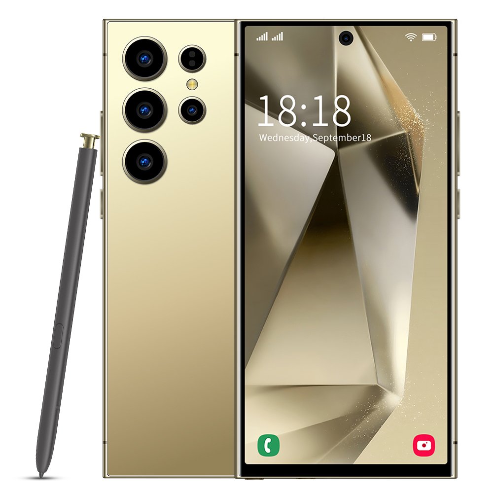 Wholesale 5G S24 Ultra Android Phones with Dual SIM 16GB RAM 1TB Storage and Advanced Face & Fingerprint Security