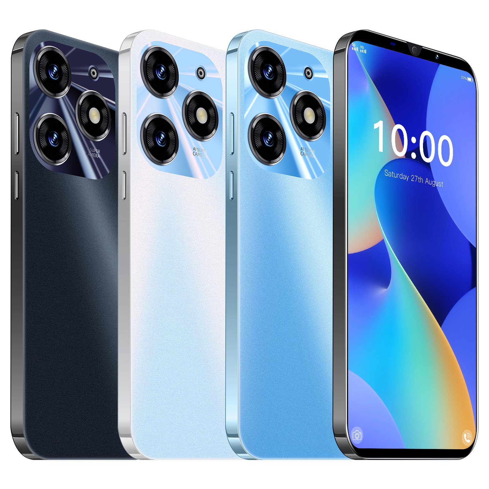 Original new sales 5G smartphone Spark 10 Pro CPU Octa Core 6.5-inch screen 16GB Android 13.0 dual SIM card 5G mobile phones