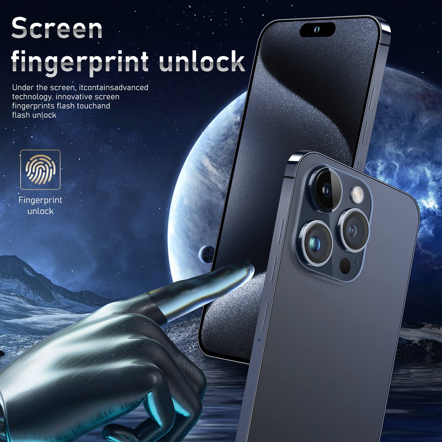 S23 S24 Ultra I13 I14 I15 13 14 15 Pro Max Android Phone 5G Smartphone With Ce Certificate