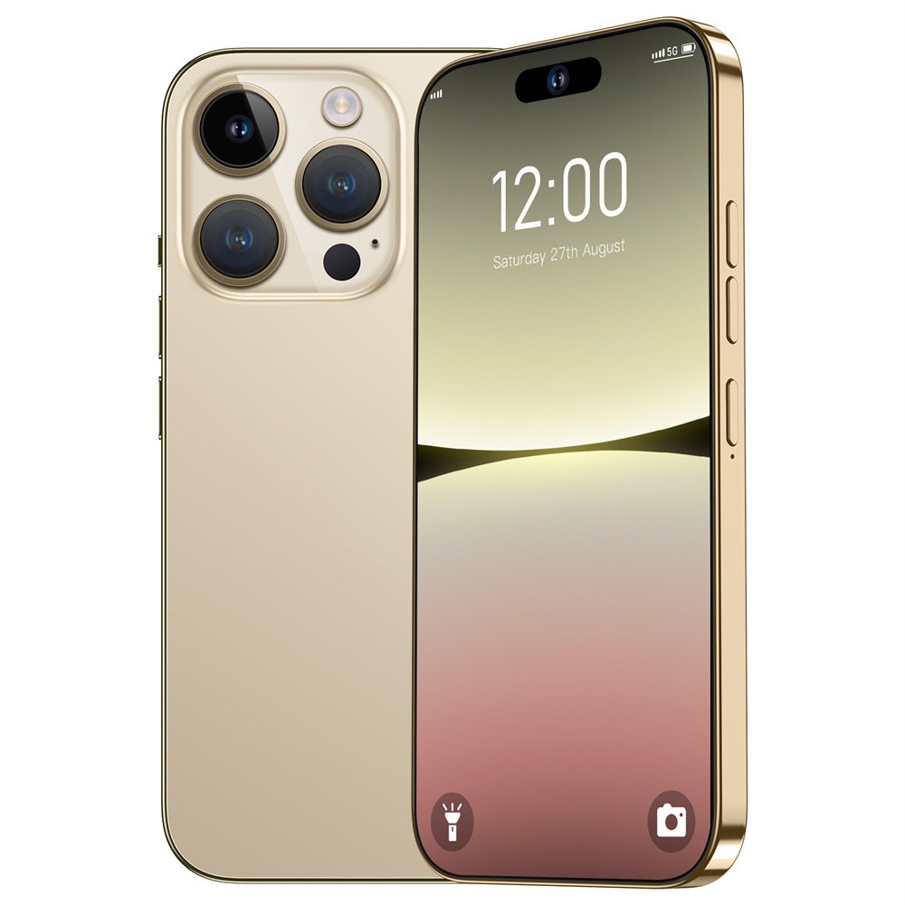 Have Logo Clone 15 pro max 6.8 inch screen 4G 5G smartphone 16GB+1TB unlocked i cell phone 15 pro max Cheap Version Dual Sim