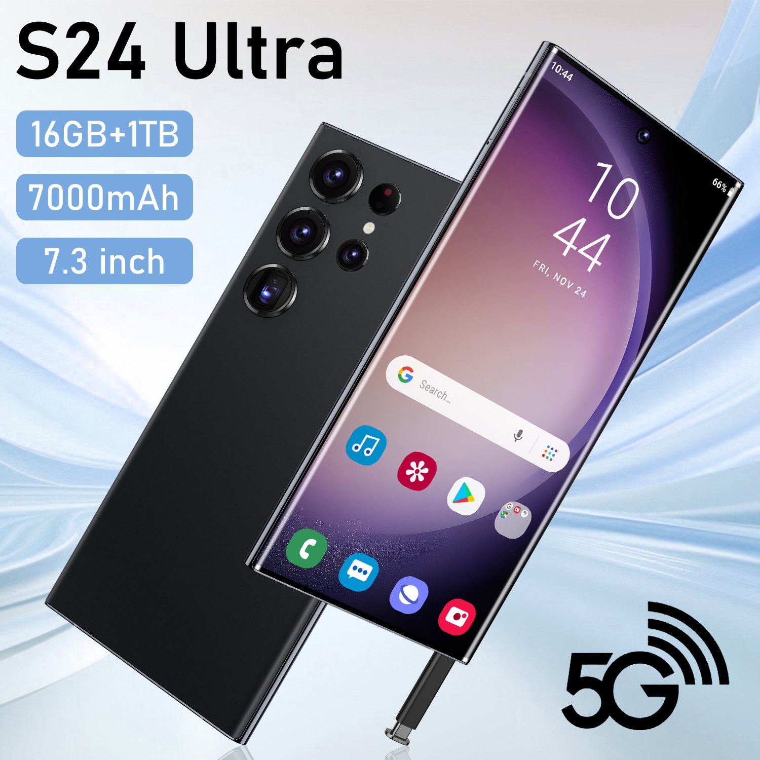Original phones s24 ultra Smartphones For s 16GB+1TB 5G Dual SIM Cellphone Mobile Phone s 5g smartphone