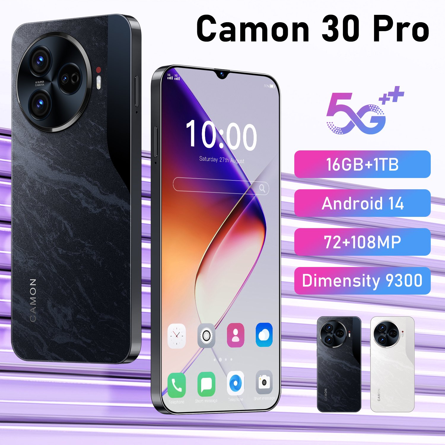 OEM 5G Smartphone Dual SIM High-Def Camera Dual SIM Android mobile phones