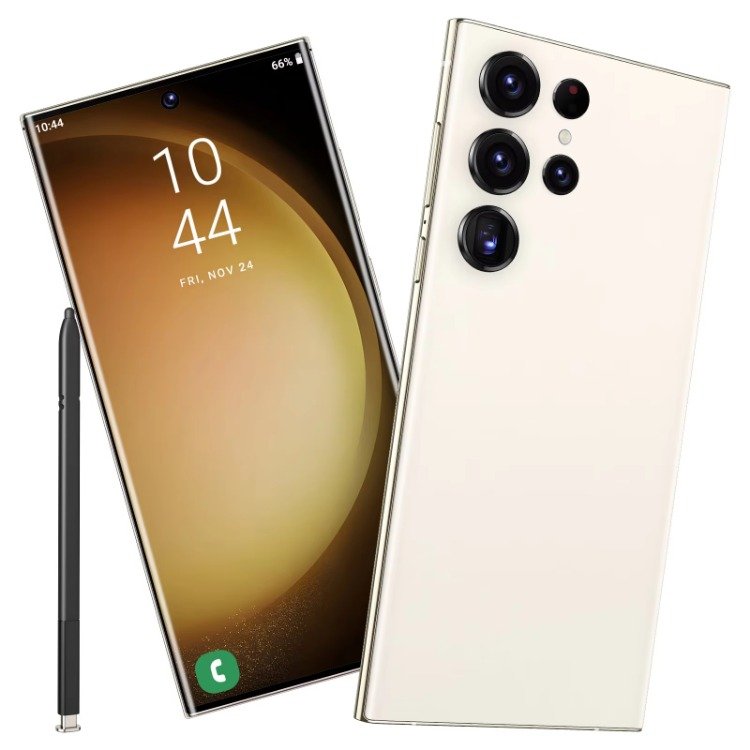 Global Version Original S24+ Ultra 16gb+512gb Android Smartphone 7.3 Inch Stylus Support 4g 5g Network Super Endurance Phone