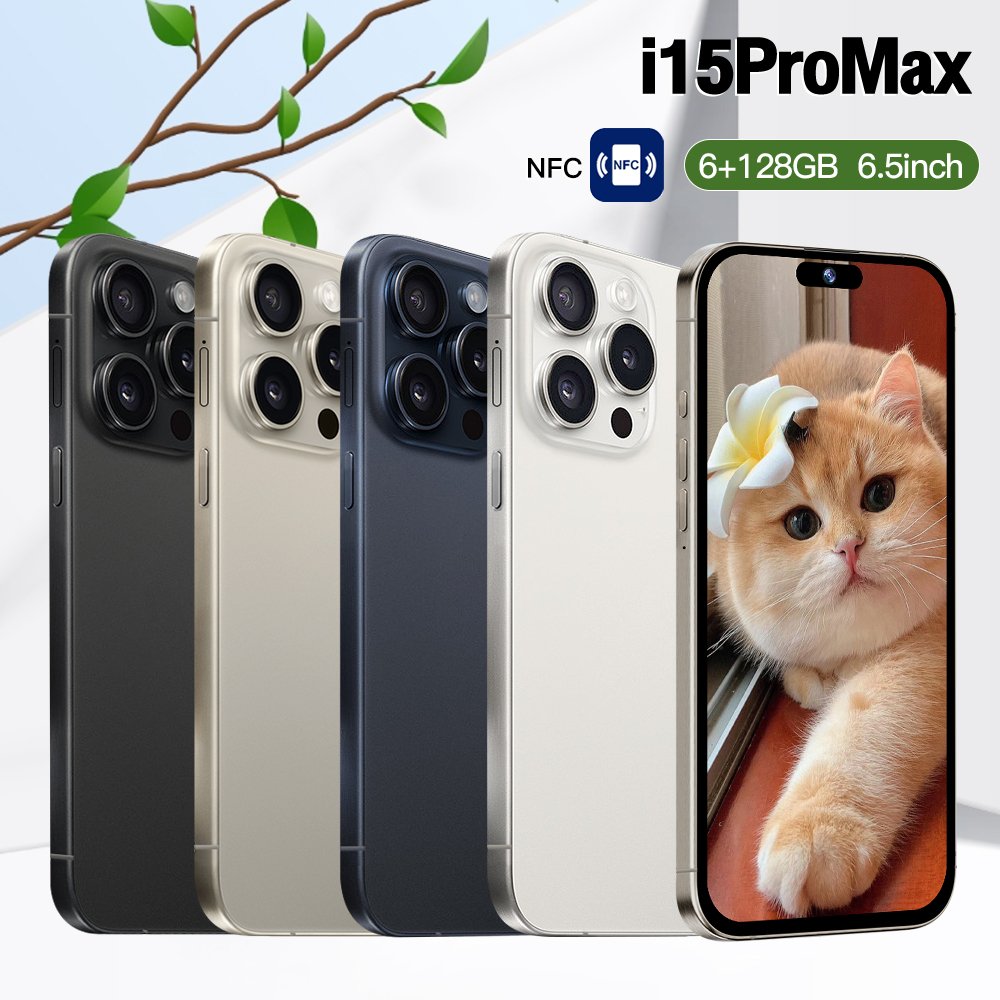 Original 5G Mobile Phone smartphone i For Phone 15 Pro Max Cell Phone Smartphone Gaming i16 i17 Android Feature Medome Telefone