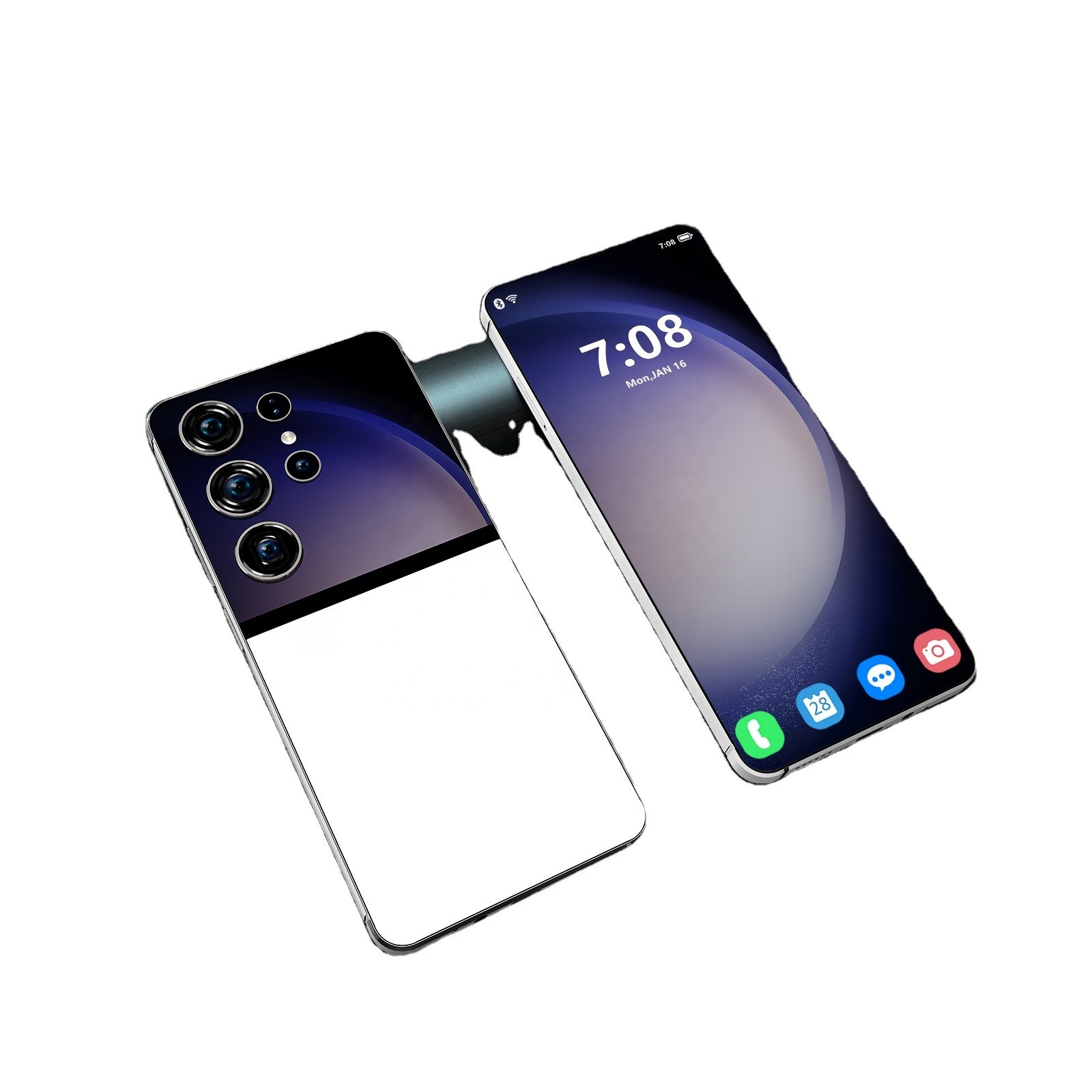 2024 For Africa Market Factory Price S25 Ultra+ Unlocked Smartphone Dual Sim+tf Card Flash Memory 5g S25 Ultra Plus Cell Phones