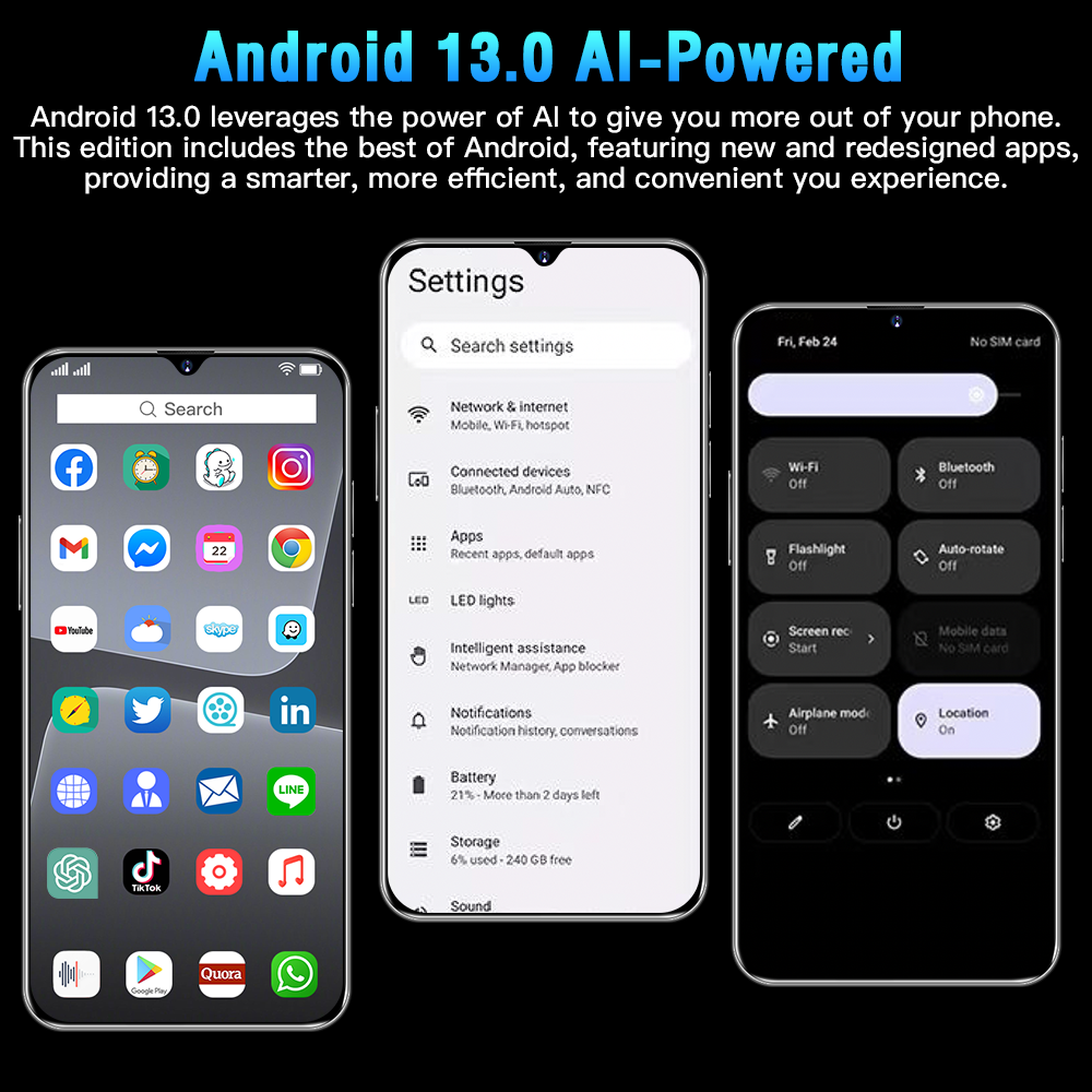 ho nor x9a mobile phones M13PRO max telefon hisense phones 5g smartphone