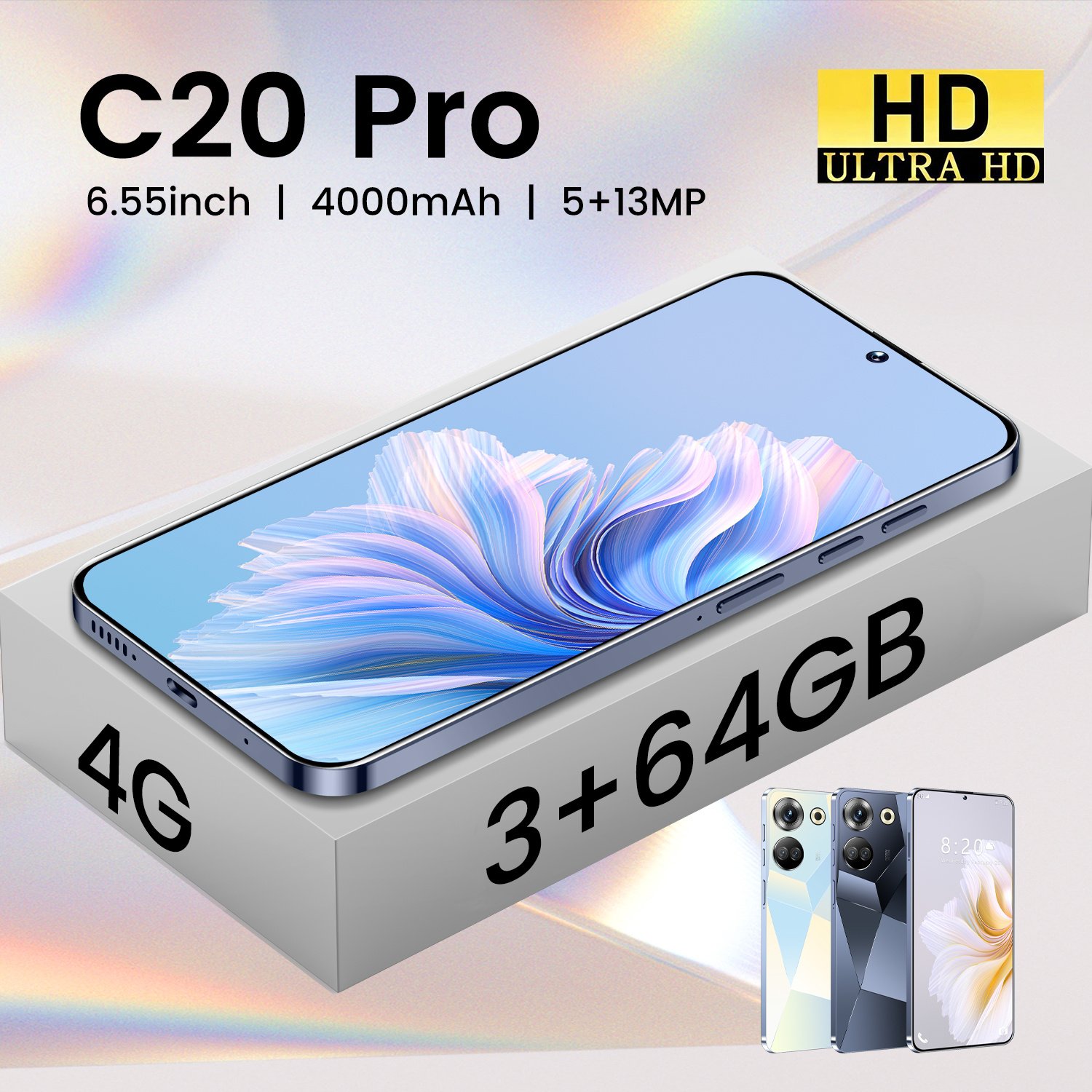 Tacno C20 Pro 5G smartphone Android Cell Phone 16GB+1TB 2024 Hot Selling 60MP+108MP Dual Camera Face Unlock Full Smart Mobile