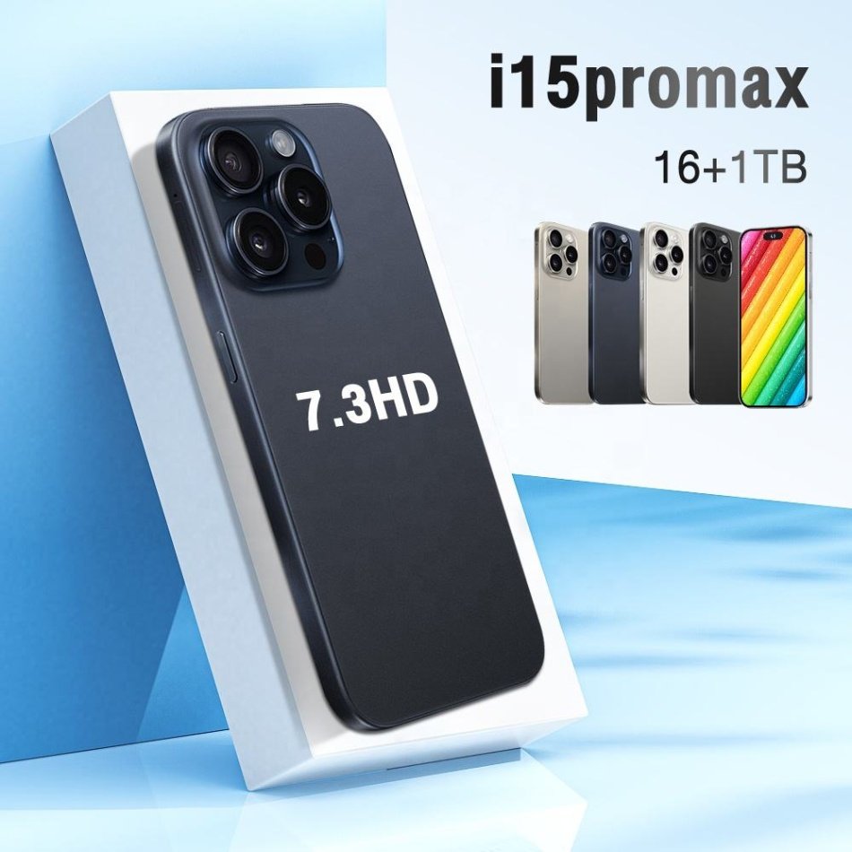 Phone 15 pro max 12+512GB Smartphone 5g Smartphone 6.7inch Screen Dual Sim Card 15 phone 15 Pro Max 5g De Smartphones 64MP