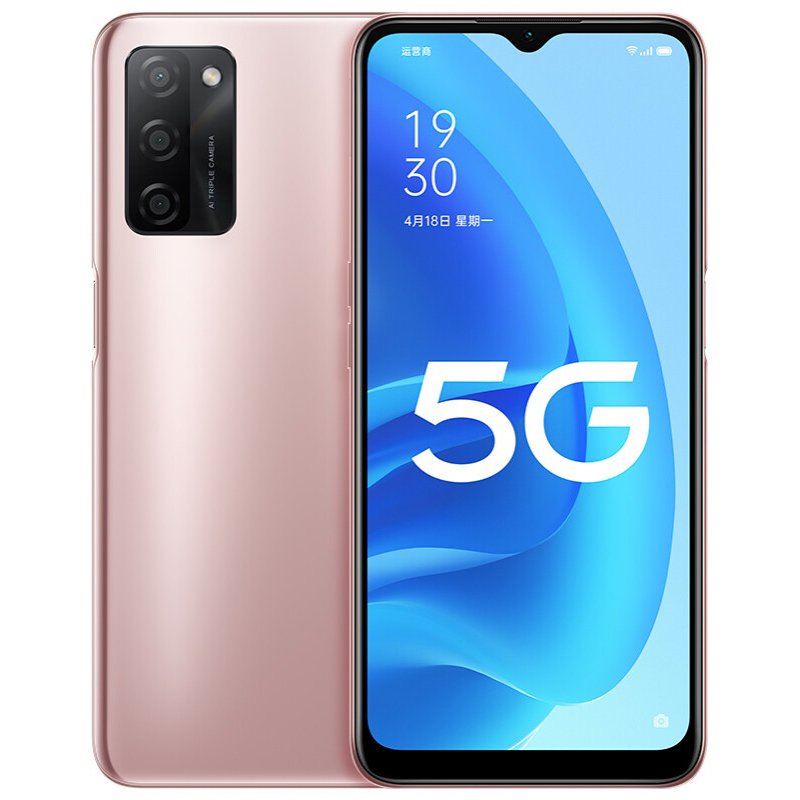 Smart phone For OPPO A55s 8GB 256GB MT6833 6.5INCH LCD Mobile Phone CMOS 5G Smart Phone