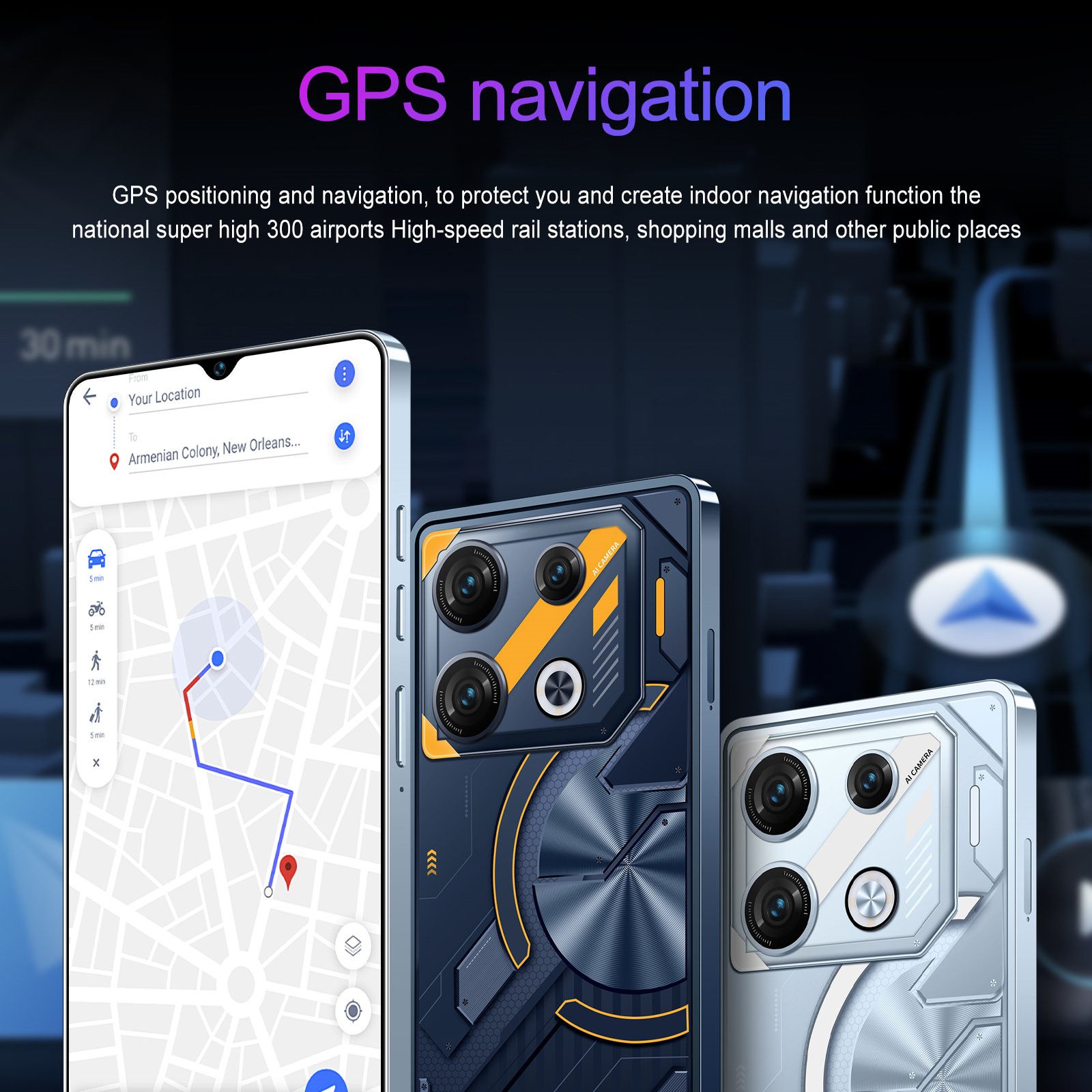Global Version GT10 Pro 7.3 Full Display Android 5G-Smartphone with 16GB RAM 1TB Storage cheap GT10 Pro cellphones smart phone