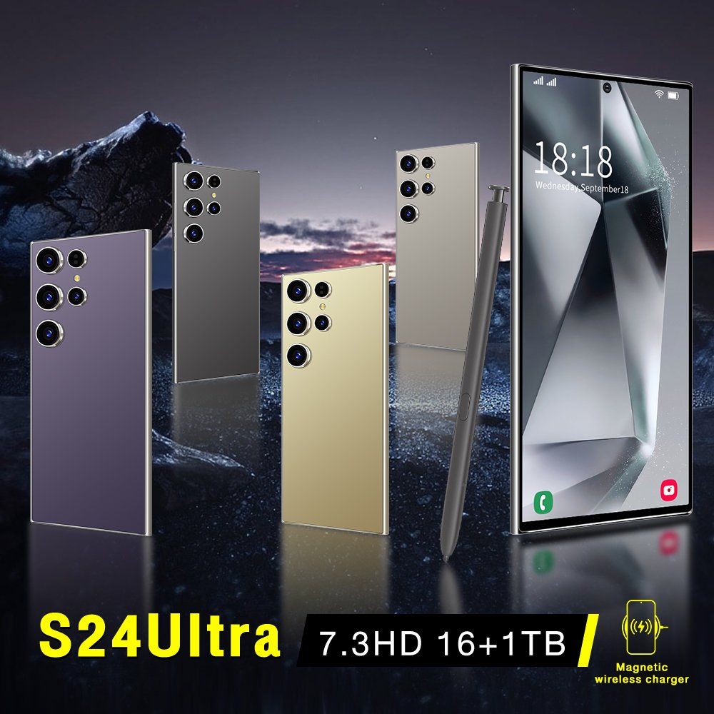 Hot promotion Cheap mobile phone S24 Ultra 16gb 512GB 5g smartphone phones mobile android smartphone phones mobile