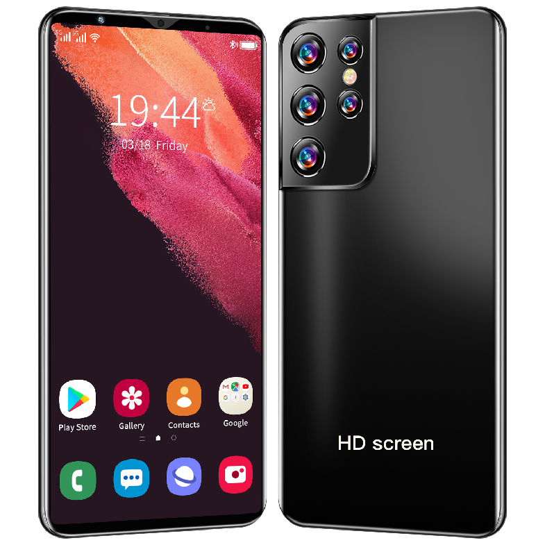 Cheap S21 Hot Sale 4G 5G S21 Ultra HD Screen 1GB+8GB Cellphone Android10 Mobile Phones