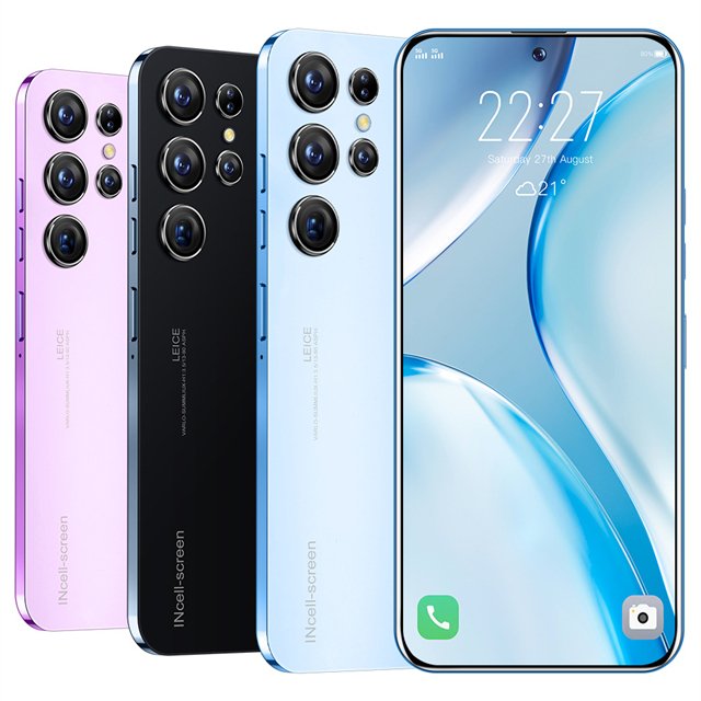 New Cheap 6+128 Smart Phones 2024 Sam Sung Galaxy S23 Ultra 5MP +13MP Mini Smart Phone Wholesale China Low Price 5g Smartphones