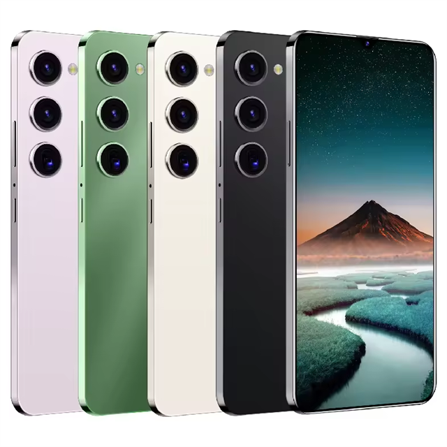 New Cheap 6+128 Smart Phones 2024 Sam Sung Galaxy S23 Ultra 5MP +13MP Mini Smart Phone Wholesale China Low Price 5g Smartphones