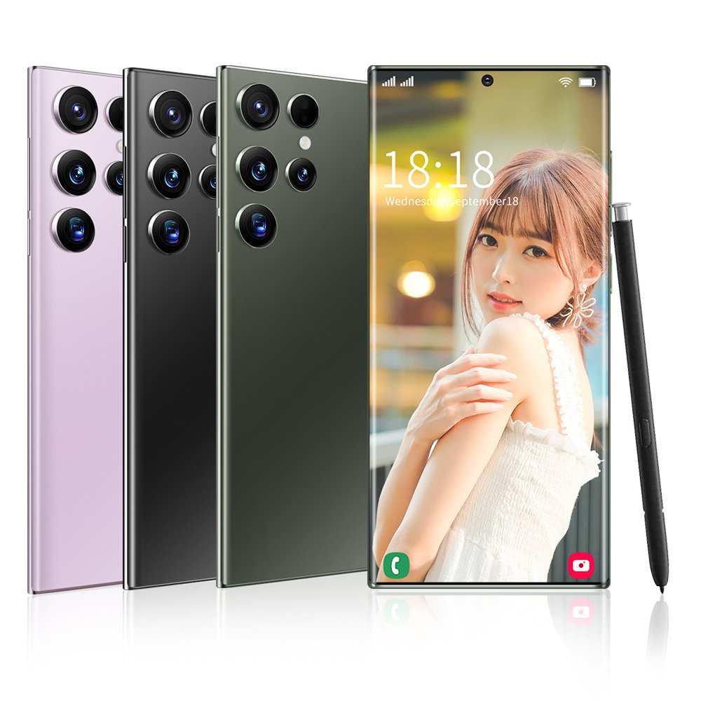 Mobile 5g Smart Phone 2024 S23 Ultra 16+512g 4gversion Dual Sim Nano Original Unlocked Cellphone 6.8 Inch Mobile Phone