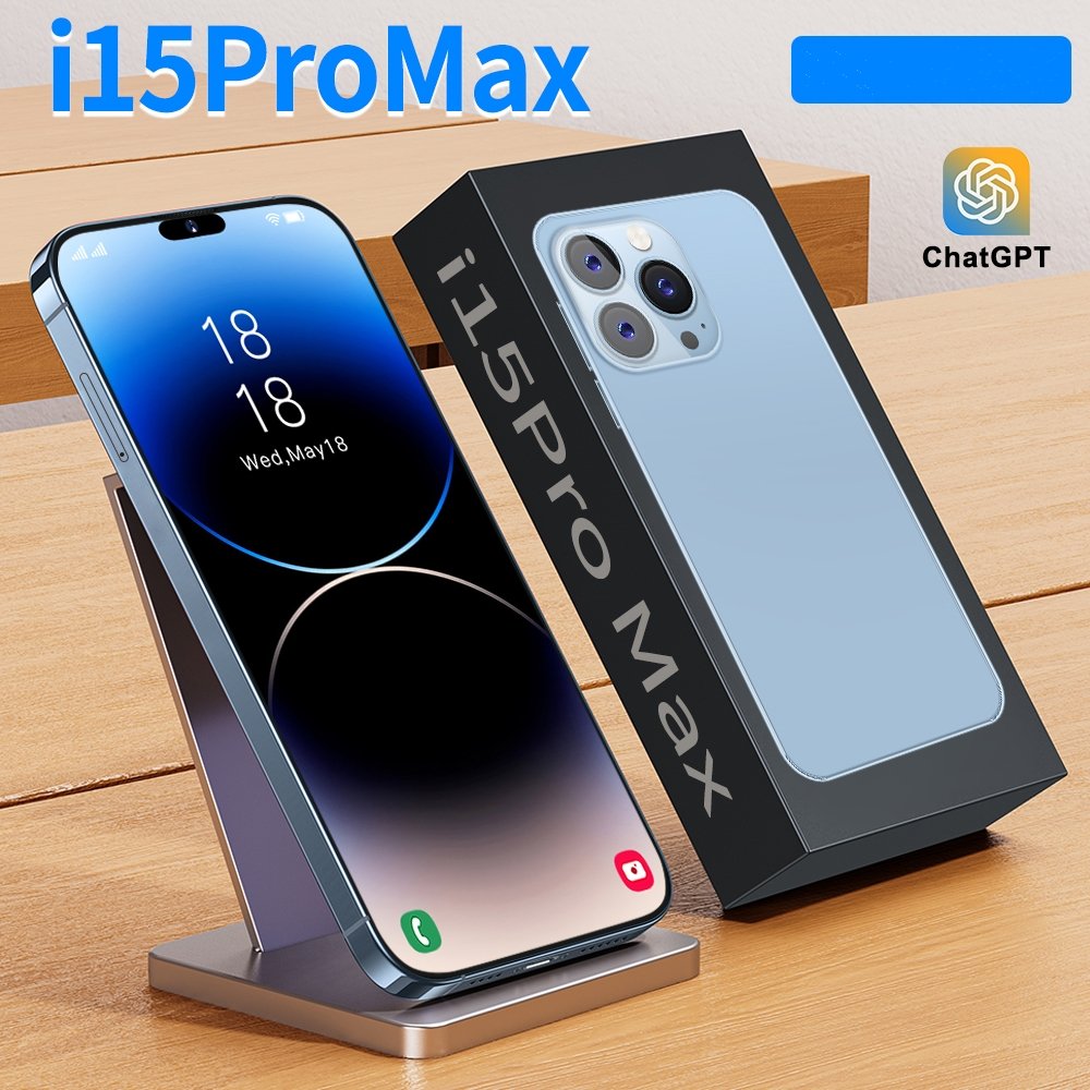 Factory Price 15 pro max mobile phone 32MP+64MP 5G smartphone 6.7inch HD Full Screen New phoene 15 5G smart Phone