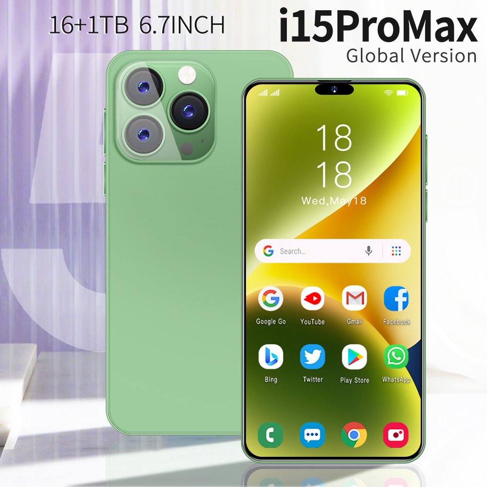 2023 Latest Smart Mobile Phone 15 Pro Max Original Brand New unlock Phone 15 Pro 5G Smart Mobile Phone i15