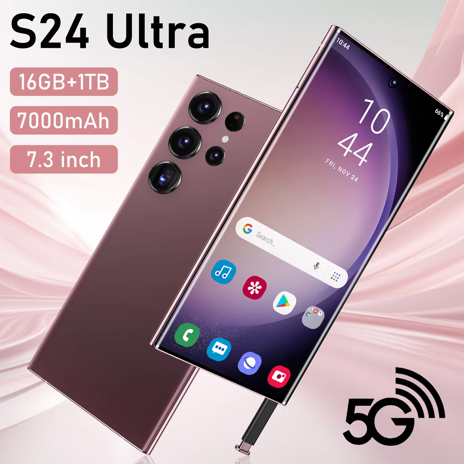 Original phones s24 ultra Smartphones For s24 ultra 16GB+1TB 5G Dual SIM Cellphone Mobile Phone s24 ultra 5g smartphone