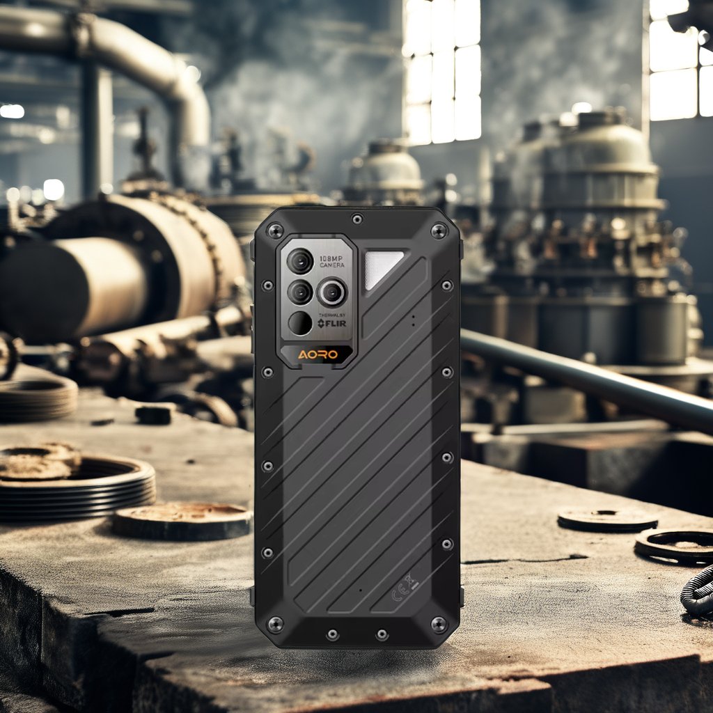 2024 hot 108MP AORO A18 FLIR Thermal Imaging rugged mobile phone new 5G rugged smartphone explosion proof telephone