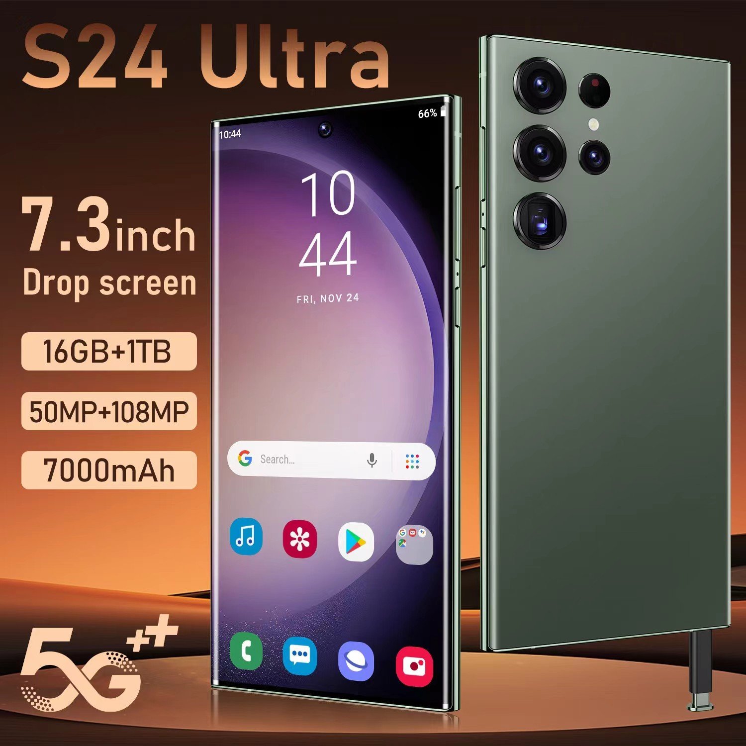 16+1TB Galaxy S24 Ultra smart phone 6.8inch telephone Unlock S-Pen 4G WIFI android S23 S24 mobile phones