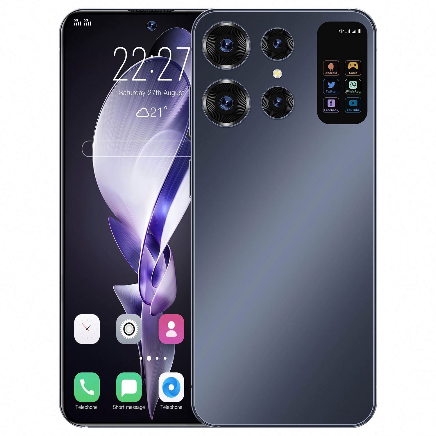 Hot Selling S24 ULTRA original 7.3 inch 16GB+1TB Unlocked Dual SIM 5G Smartphones Android 12 Cell Smart Mobile Phones