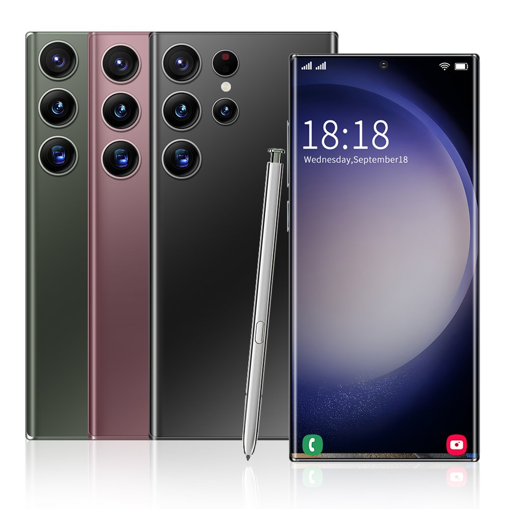 Brand New phone S23+ ULTRA Android 5G Smartphone 16GB+1TB Original 7.3-inch Wholesale price Mobile Phone smart phone
