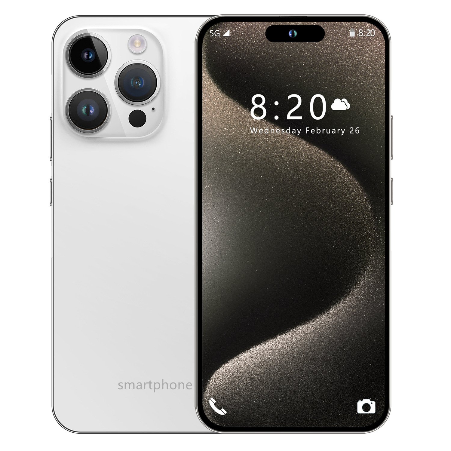 High Quality 15 Pro Max 6.7-inch 16gb 1tb Large Screen Low Price Foreign Trade Integrated Smartphone