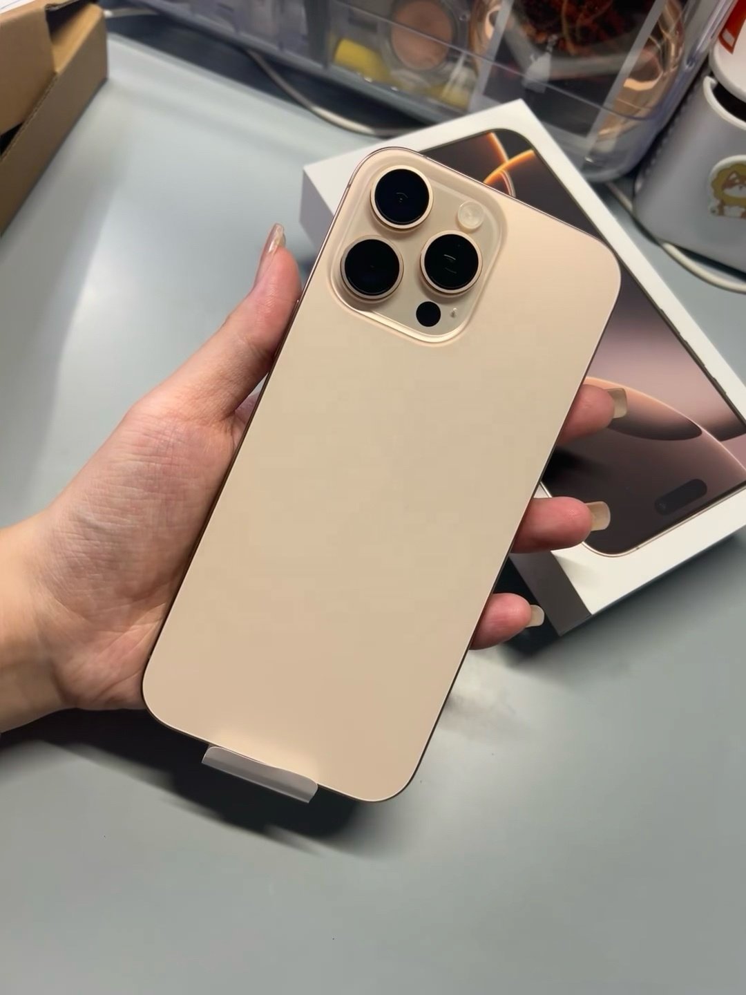 Have Logo Clone 16 pro max 6.8 inch screen 4G 5G smartphone unlocked i cell phone 16 pro max Cheap Version Dual Sim