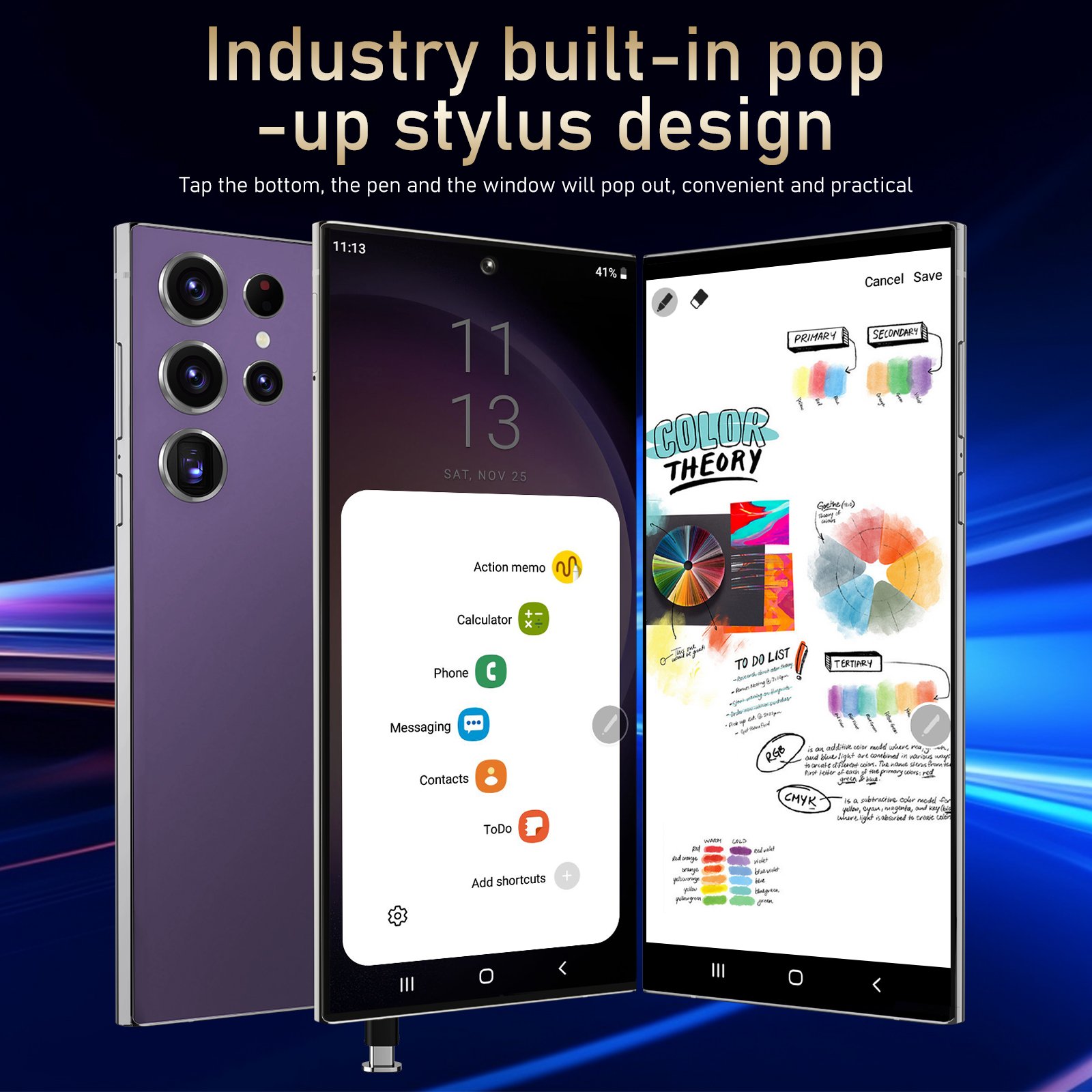 High Quality Gaming Phones Original s24 Ultra Smartphones For s24 16GB+1TB 7.3 inch S-pen Cellphone Mobile Phone 5g Smartphone