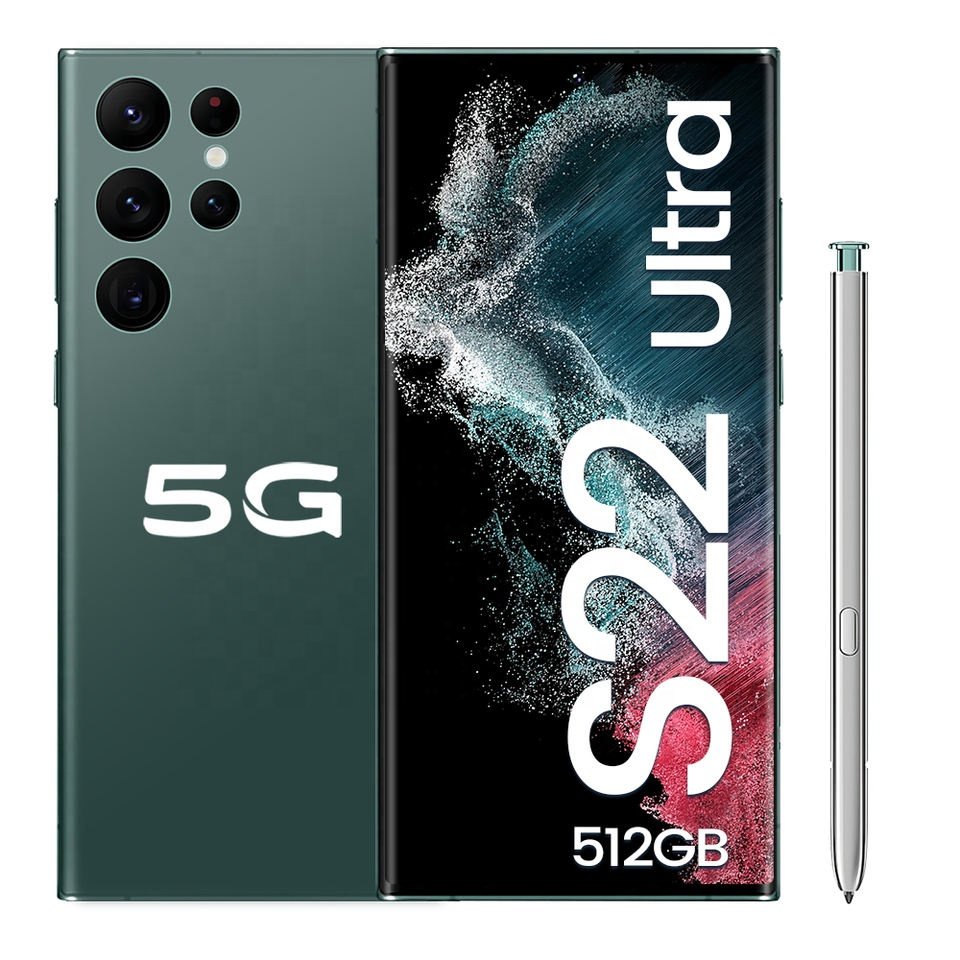 Factory price orignal brand mobile phones S22 Ultra 5G smartphone 128GB 256GB unlocked android telephone for samsung