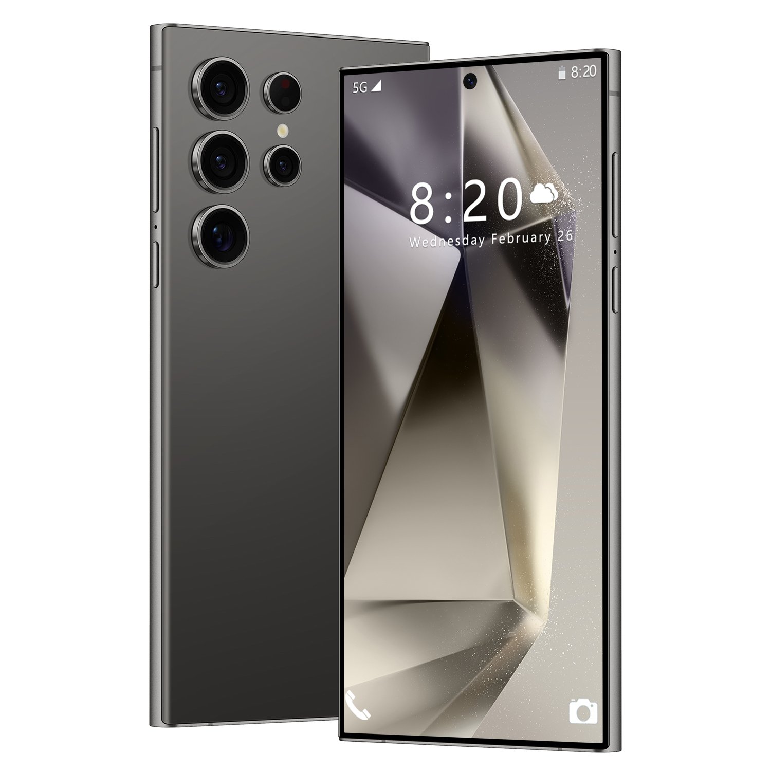 Soonleader Hola Luxury NFC Smart E-Ink Screen Display Mobile Phone Case Cover for Samsung S24 Ultra