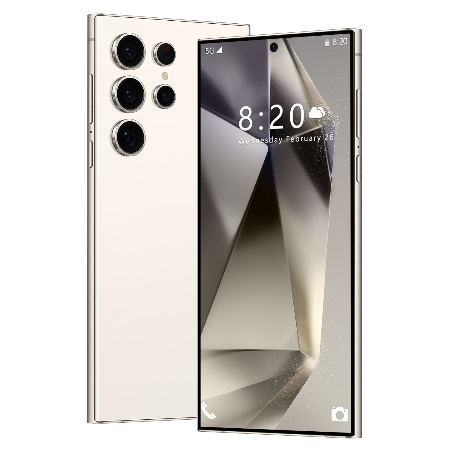 Soonleader Hola Luxury NFC Smart E-Ink Screen Display Mobile Phone Case Cover for Samsung S24 Ultra