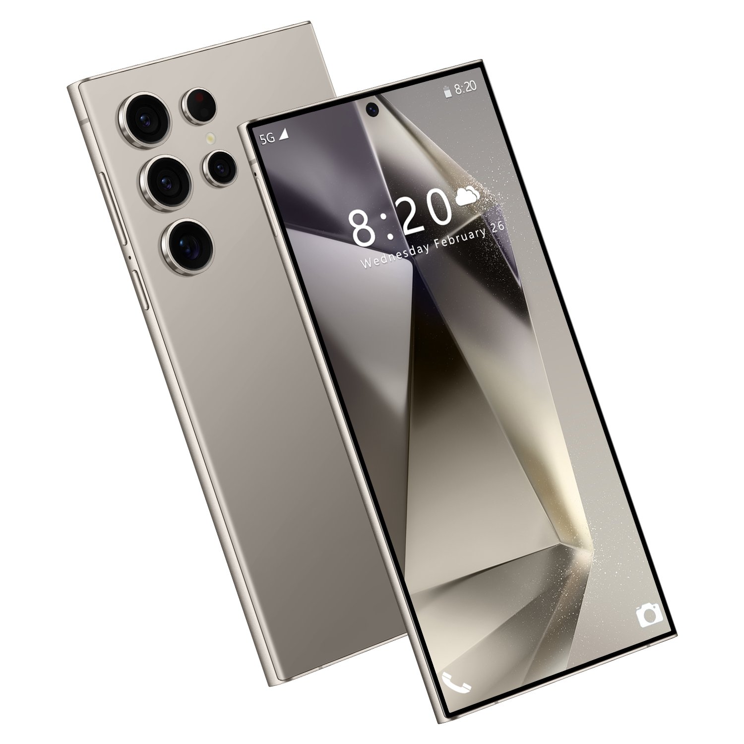 Soonleader Hola Luxury NFC Smart E-Ink Screen Display Mobile Phone Case Cover for Samsung S24 Ultra
