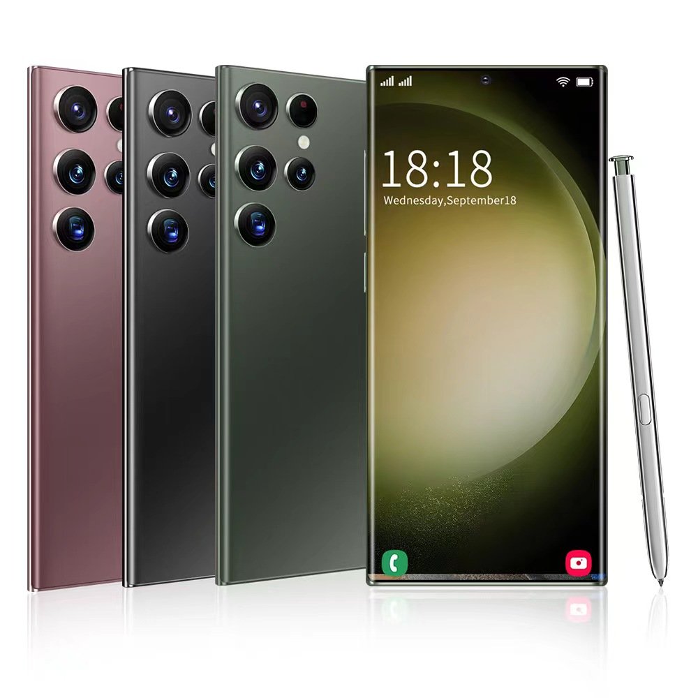 Original S24 Ultra 5G Smartphone cell phone Global Google version 7.3inch big screen Dual Sim Android Mobile phone