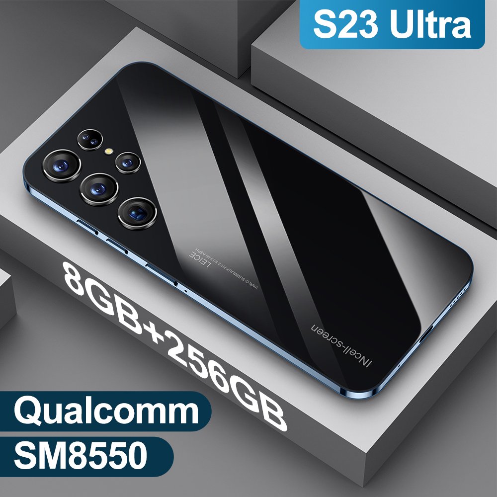 High Quality 8+512G S23 Ultra smart phone Gaming 6.8inch Cellphone Big Screen S-Pen 4G WIFI android S23 S24 mobile phones