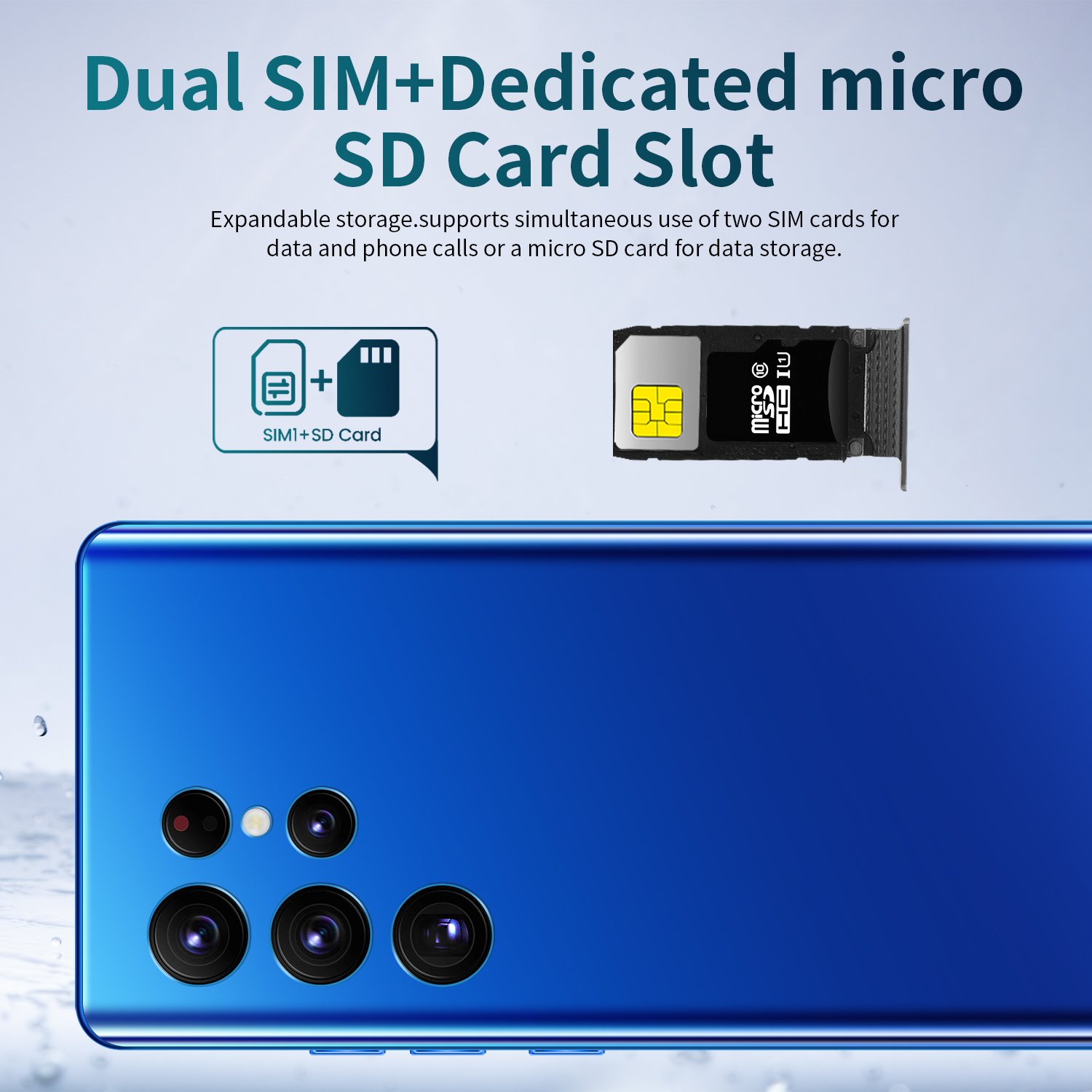 Original Unlocked S22 5g Smartphone 7.2 inch Full Screen 16GB+1TB Android Mobile Phones With Face ID Cell Phone