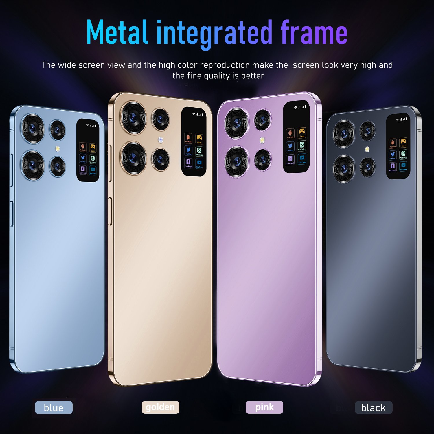 Global 5G S24 Ultra Factory S24 Ultra 5G Upgrade 5 cameras 16GB+1TB Large Memory Smart Phone Gaming Cellphone S21ULTRA S22ultra