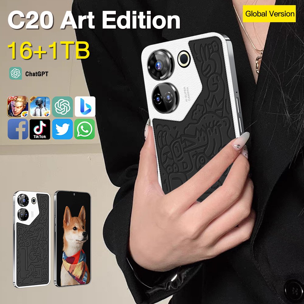 Smart Phone Original Brand New Gaming Mobile Phone 5G Smartphone 16G 1T Art Feature Phone Telephone Telefon i for 15 Pro Max i14