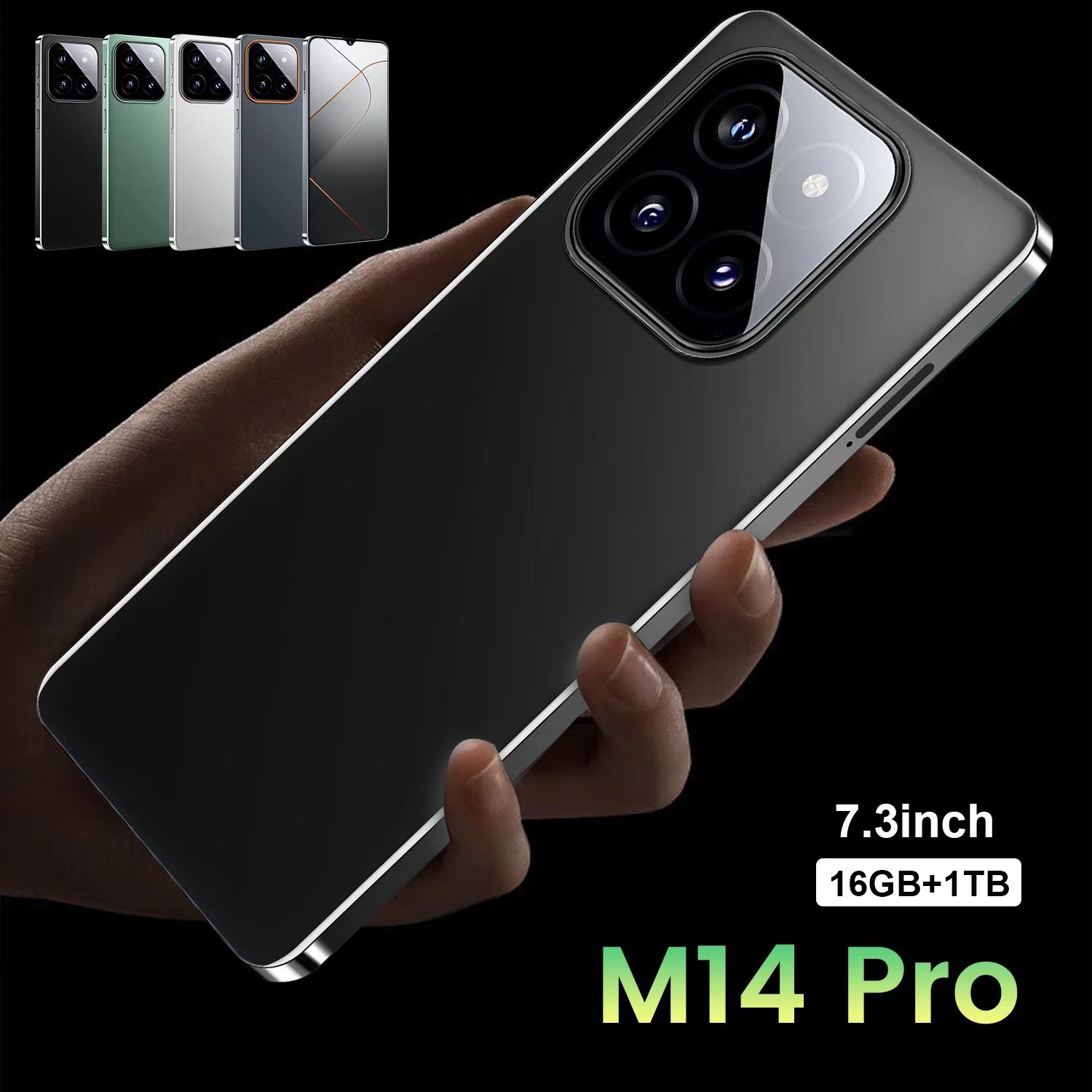 M14 Pro 5G Smartphone Mi 14 Ultra Mobile Phones 16G + 1TB Telefonos Celulares Android 12 108MP HD Camera 5800Amh Global Version