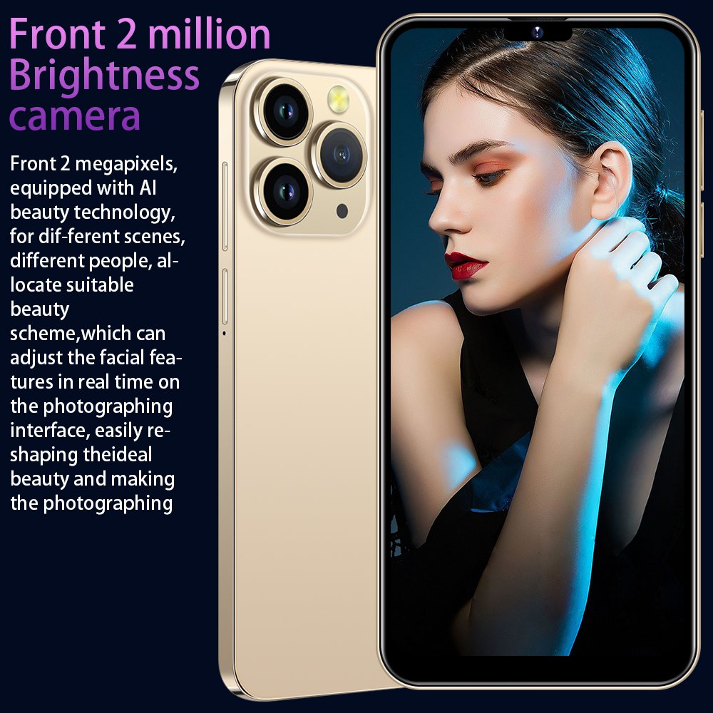 Hot Sale 15 PRO MAX 6.3inch 2GB+16GB 2MP+5MP Case Keyboard S23 Ultra Smartphone 5g 7.3 Inch Mobile Phones For i15