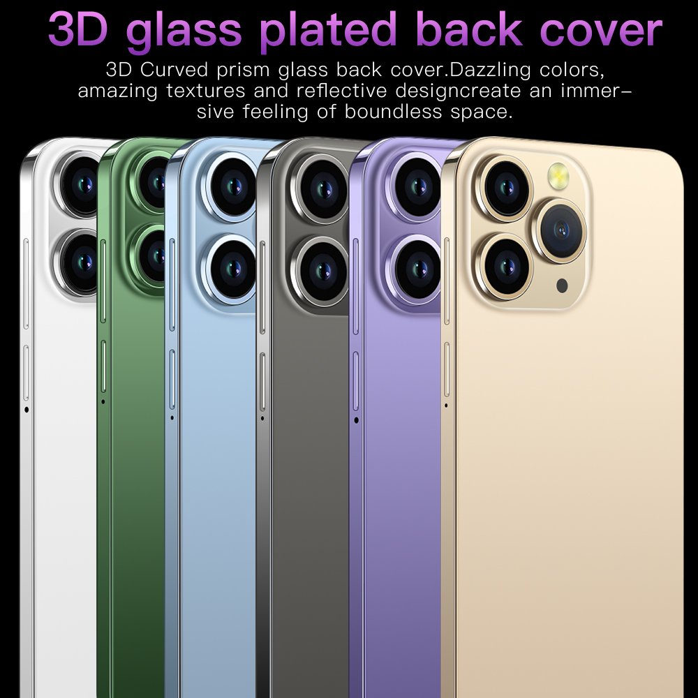 Hot Sale 15 PRO MAX 6.3inch 2GB+16GB 2MP+5MP Case Keyboard S23 Ultra Smartphone 5g 7.3 Inch Mobile Phones For i15