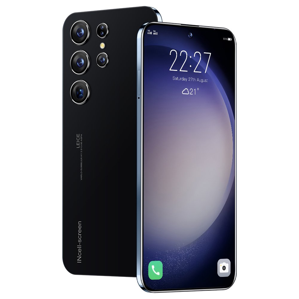 6.6 Inch 4G Android S23ultra Smartphone MTK Processor 8+512G Large Battery Dual SIM Card Dual smartphone