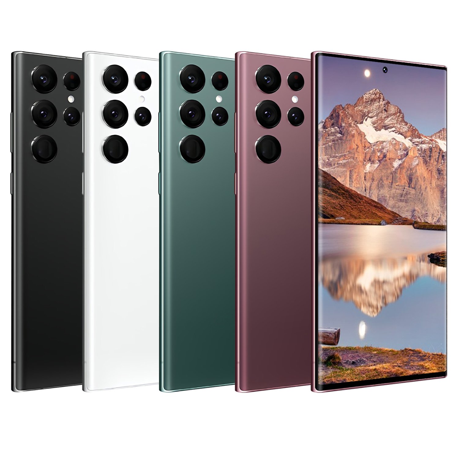 New Arrival S24 Ultra 5G Smartphone 6.8 Inch Full Screen 6800mAh Android Mobile Phone with 16GB+1TB Storage